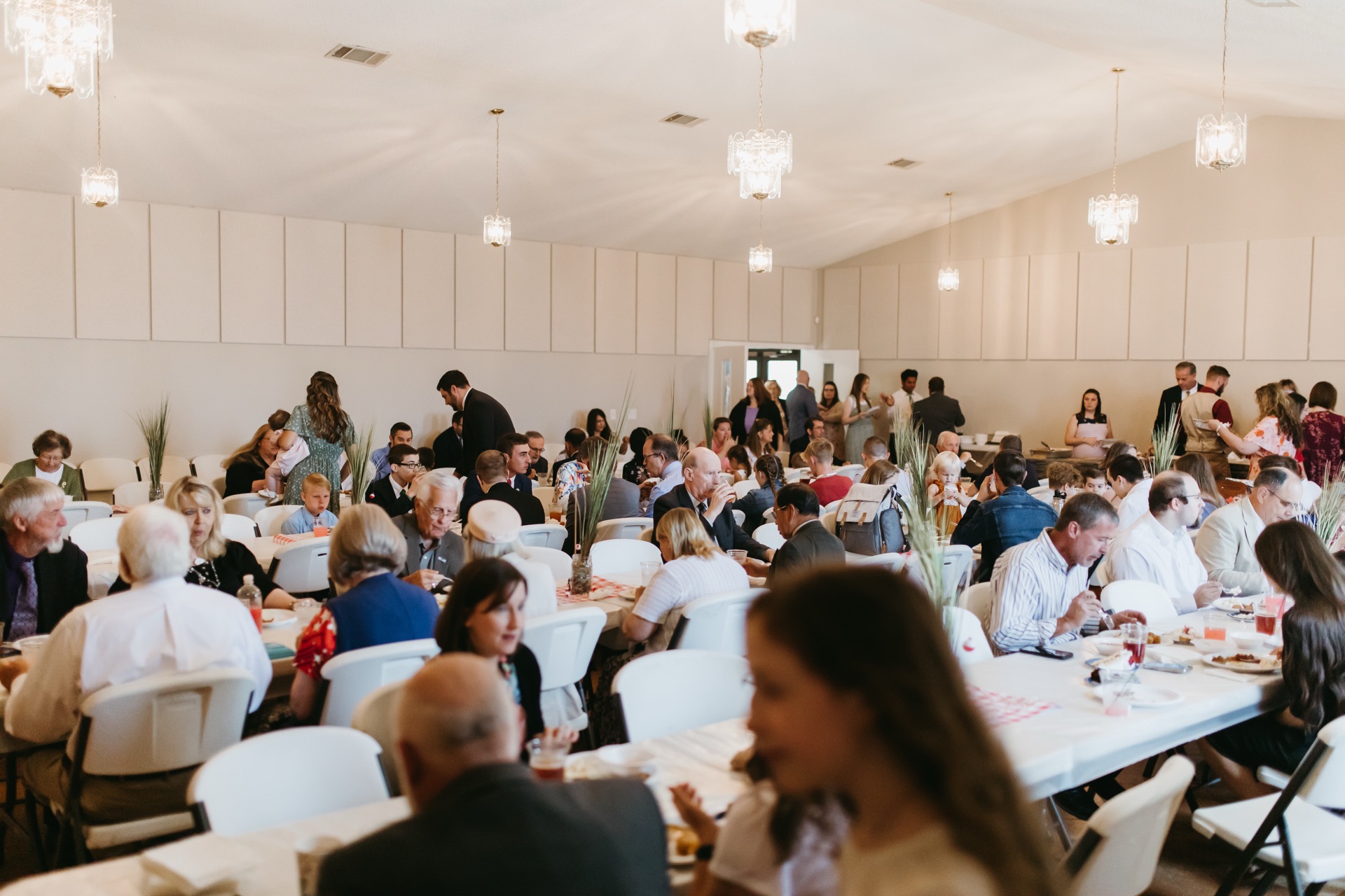 Church fellowship meal