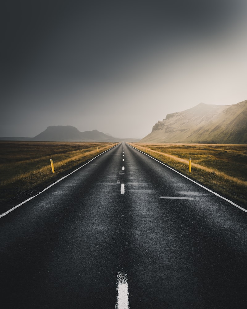 Road stretching into the unknown — the journey every person must face